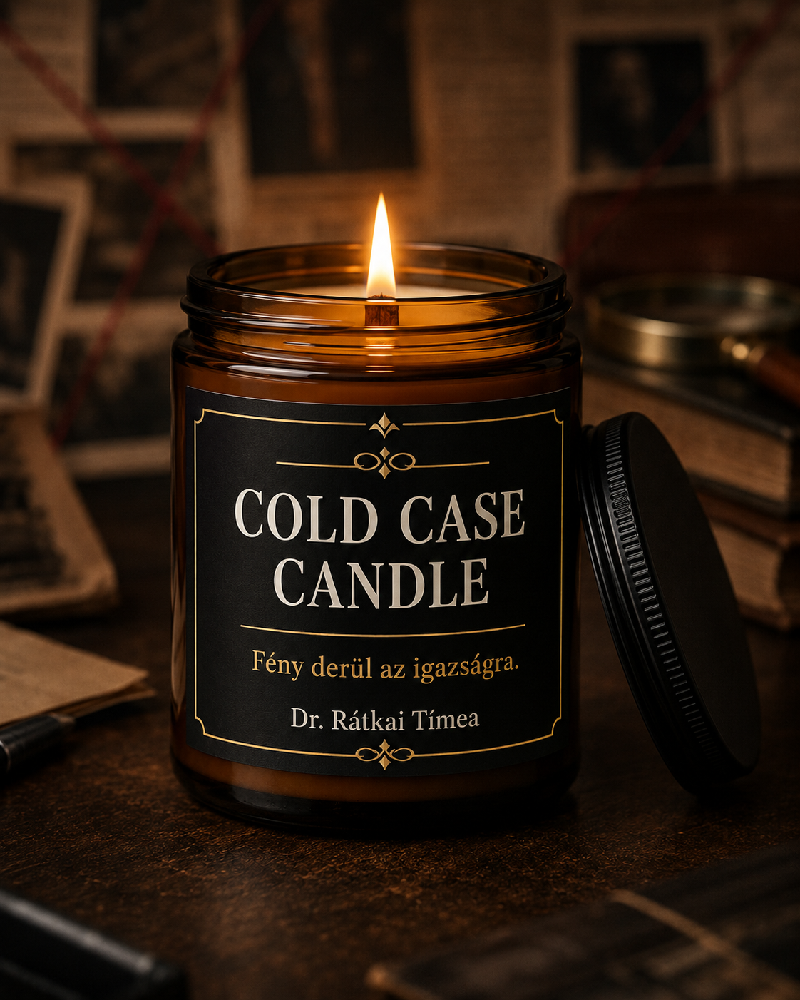 TRUE CRIME CANDLES